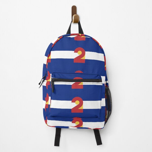 Item preview, Colorado Flag - Number 2 (Two) designed and sold by FlagFontCO.