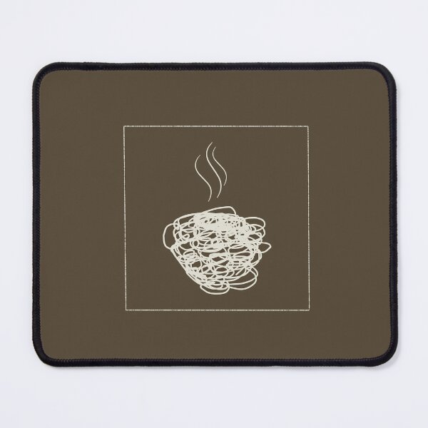 Item preview, The Tormented Cup - Minimalist Psychological Line Art designed and sold by artdocaj.