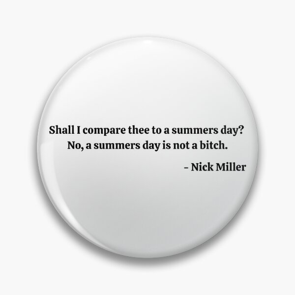 Item preview, Shall I compare thee to a summers day? designed and sold by jessicapenman.