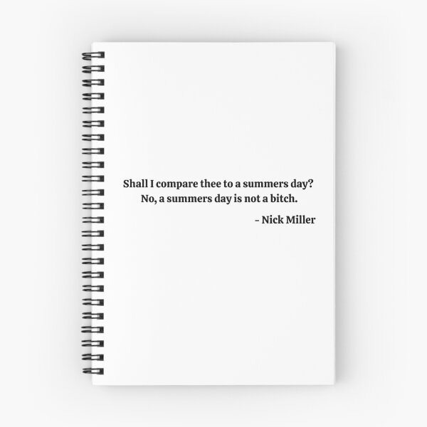 Item preview, Shall I compare thee to a summers day? designed and sold by jessicapenman.