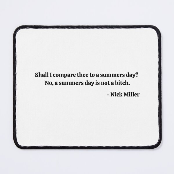Item preview, Shall I compare thee to a summers day? designed and sold by jessicapenman.
