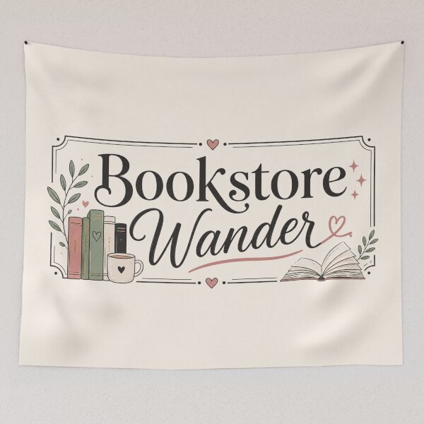 Item preview, Bookstore Wander | Book Lover Typography Design for Readers & Bookworms designed and sold by TheStephanieRome.