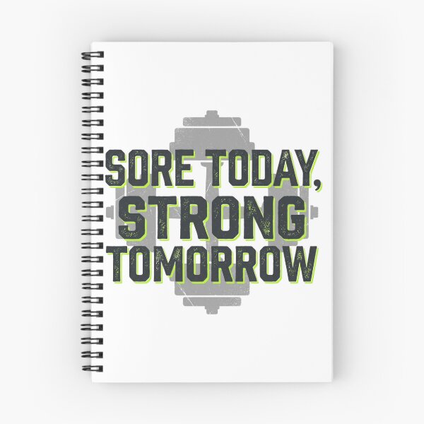 Item preview, Sore Today Strong Tomorrow Retro Quote designed and sold by tushartanvir.
