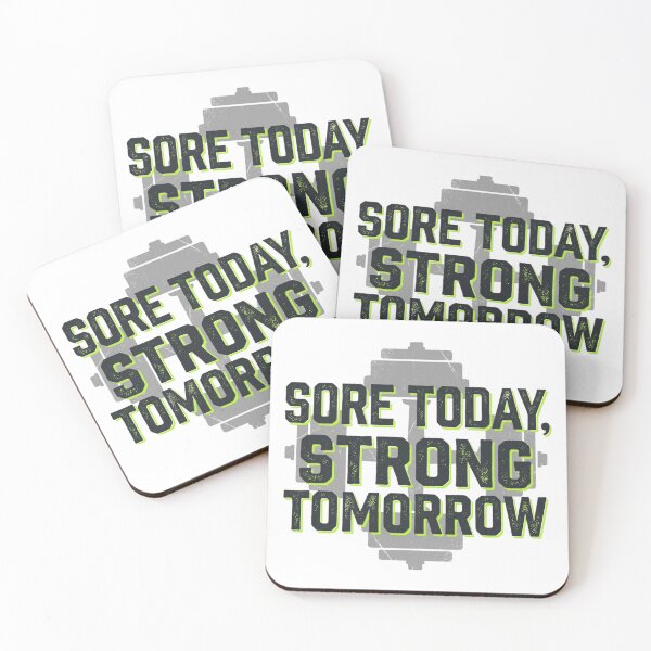 Item preview, Sore Today Strong Tomorrow Retro Quote designed and sold by tushartanvir.