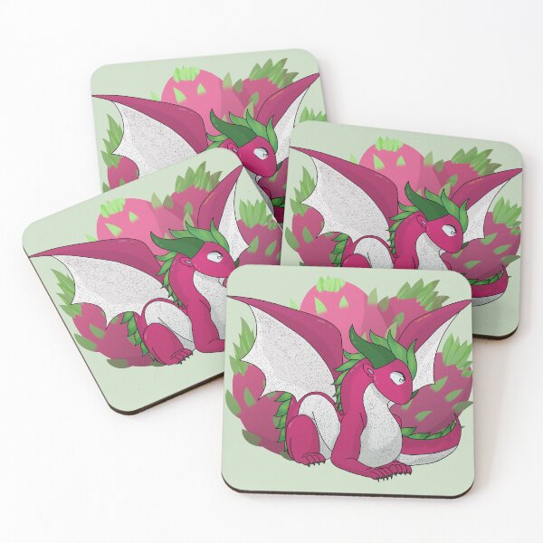 Item preview, Dragonfruit Dragon with Fruits designed and sold by The Indigo Dragon.