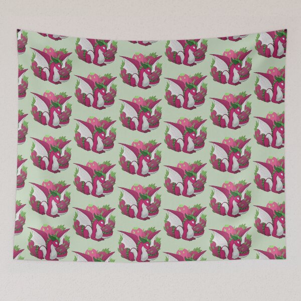 Item preview, Dragonfruit Dragon with Fruits designed and sold by The Indigo Dragon.