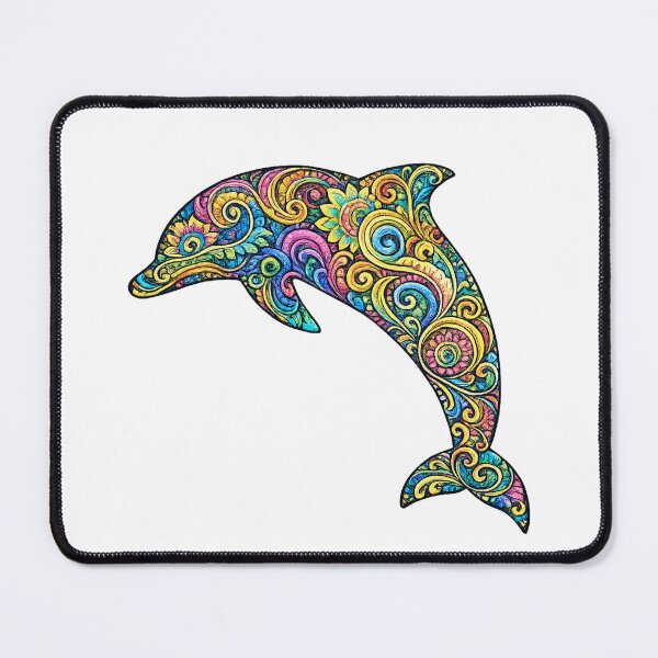 Item preview, Psychedelic Dolphin designed and sold by OTSC.