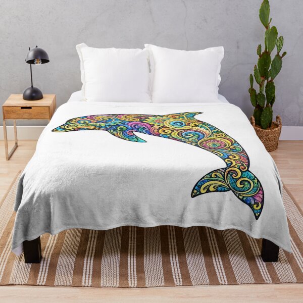 Item preview, Psychedelic Dolphin designed and sold by OTSC.