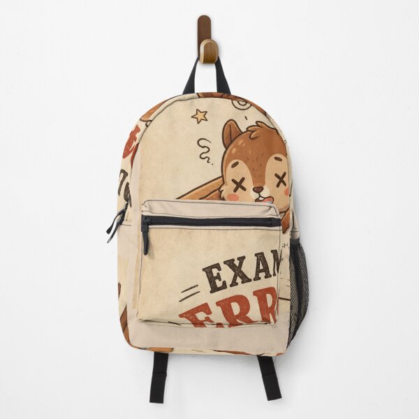 Item preview, Exam Mode: Error 404 Funny Stressed Squirrel Student Meme Vintage Study Cartoon designed and sold by HOUSE OF TIST.