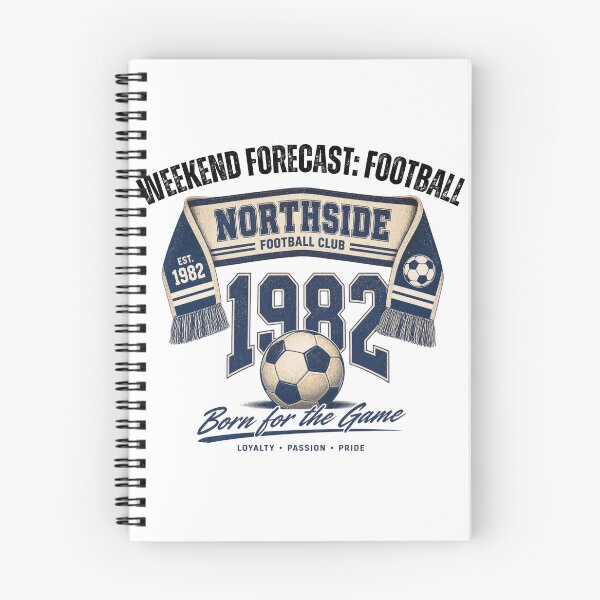 Item preview,  Retro Football Scarf - Est 1982 Born For The Game designed and sold by NeuralAuraArts.