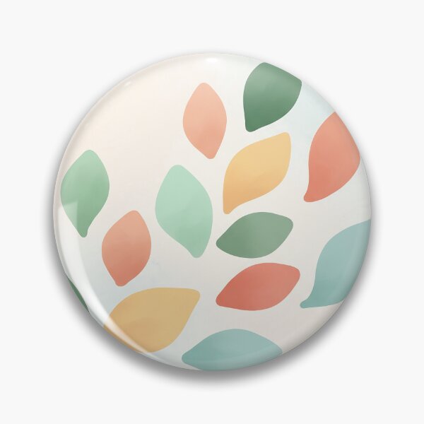 Item preview, Soft Pastel Abstract Falling Leaves designed and sold by Neural Dream.