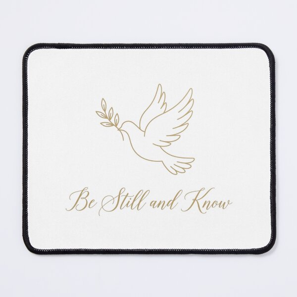 Item preview, Be Still And Know Retro Quote designed and sold by tushartanvir.