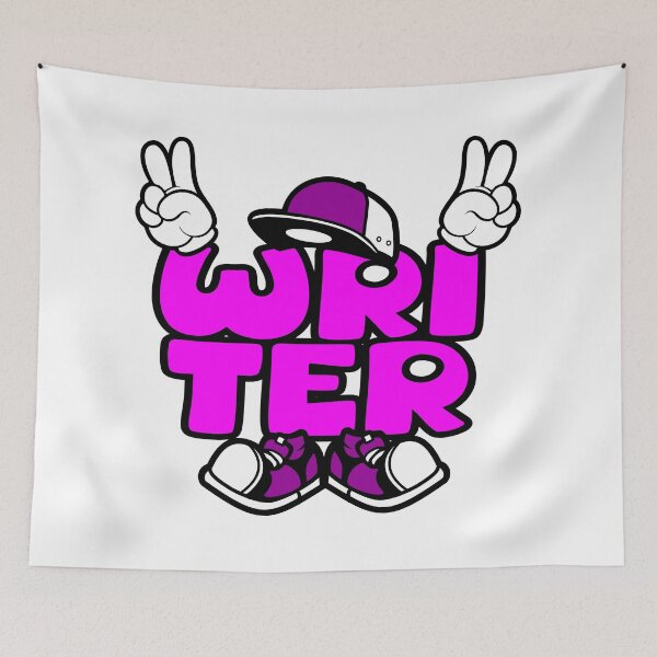 Item preview, Writer - WORK Graffitti Comic Words Funny  designed and sold by NFTWords.