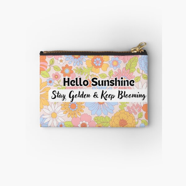 Item preview, ​Hello Sunshine Stay Golden Floral Retro Design designed and sold by crystalar95.