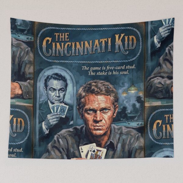 Item preview, The Cincinnati Kid Fine Art Tribute designed and sold by Art's Diner.
