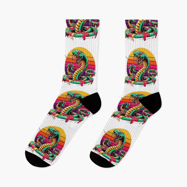 Item preview, Serpiente zombie retro designed and sold by Shirtabell.