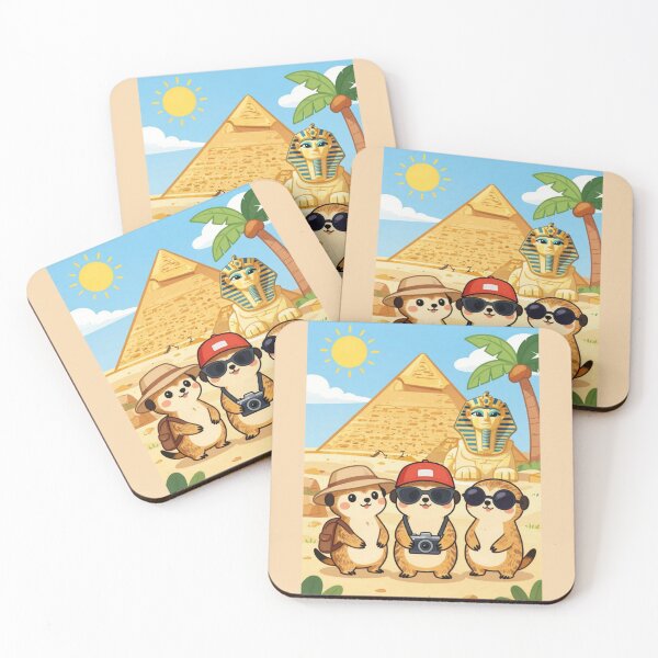 Item preview, Meerkat Travelers – Egypt Adventure designed and sold by BCapybara.