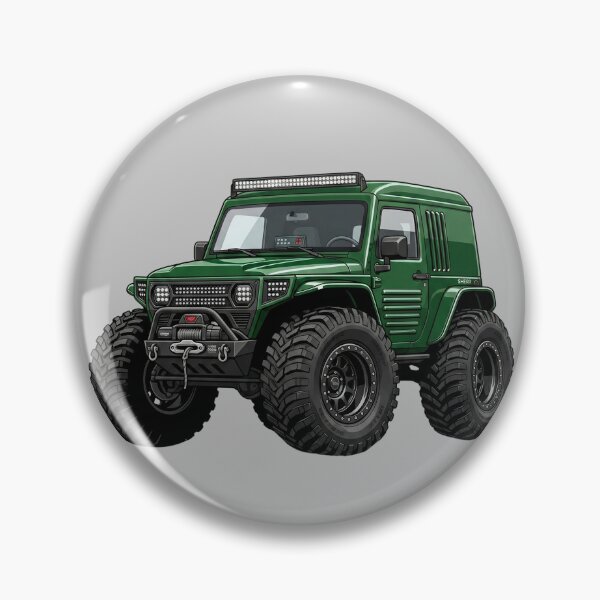 Item preview, Custom Sherp ATV Green Amphibious Offroad Expedition Truck Illustration designed and sold by Motorline44.