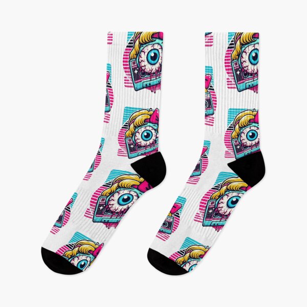 Item preview, 80s zombie eye designed and sold by Shirtabell.