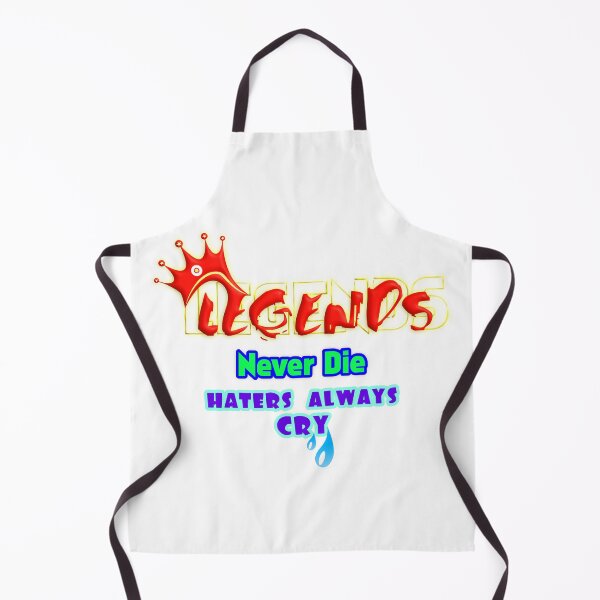 Item preview, Legends Never Die, Haters Always Cry, Motivational Quote T-Shirt designed and sold by T2T-ees.