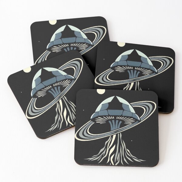 Item preview, Cosmic Mushroom Spaceship designed and sold by Mysterium AI.