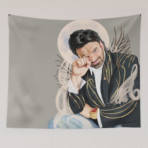 Item preview, Sebastian Stan, after Instagram Mjonf photo, handpainted designed and sold by AK-Hevonen.