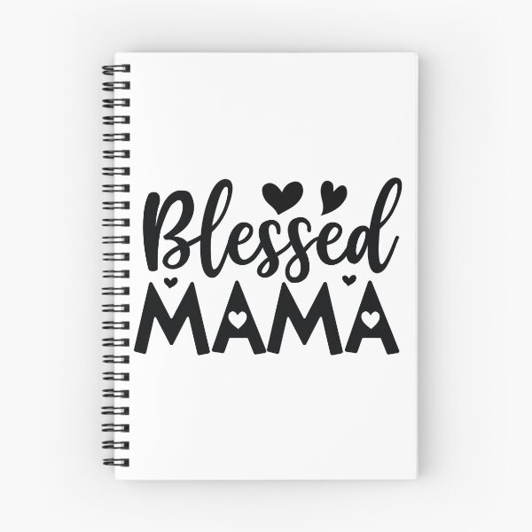 Artikelvorschau, Gesegnete Mama – Zitate für Mütter im Retro-Vintage-Stil, süßes Geschenk zum Muttertag und für frischgebackene Mütter entworfen und verkauft von FuzionRaptor.