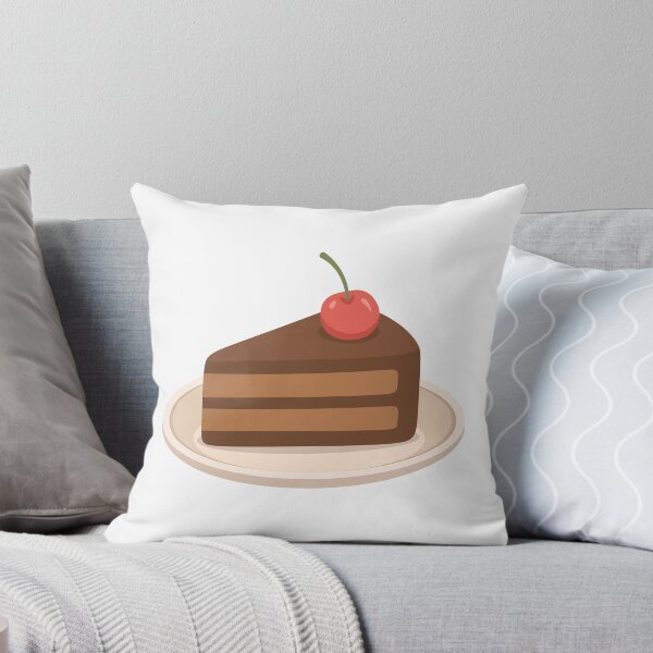 Item preview, Layered Chocolate Cake Slice with Cherry on Top designed and sold by Anne97s.