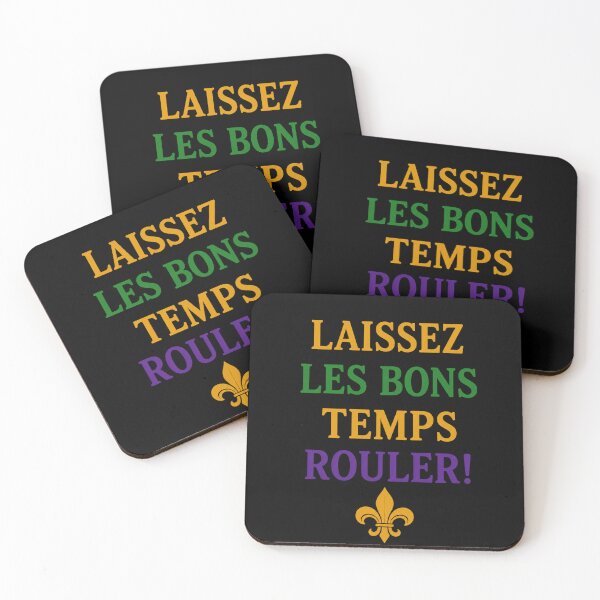 Item preview, Laissez Les Bons Temps Rouler Mardi Gras Design designed and sold by WHConwayDesigns.