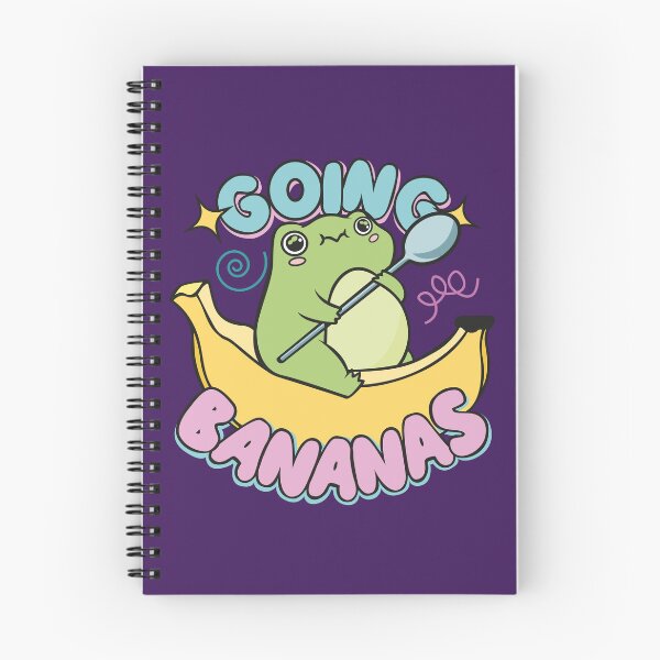 Item preview, Going Bananas Funny Banana Pun Retro Cartoon Design designed and sold by MerlinWear.