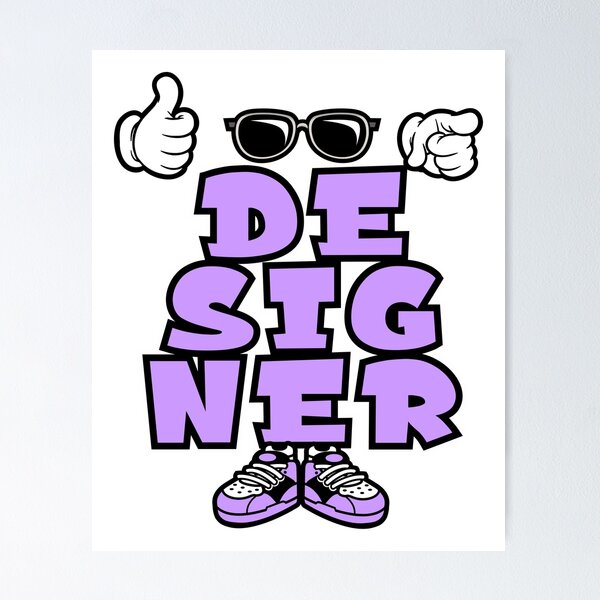 Item preview, Designer - WORK Street Lettering Cartoon Character  designed and sold by NFTWords.