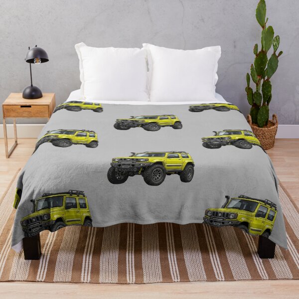 Item preview, Suzuki Jimny JB74 Custom Amarillo Camioneta Todoterreno Ilustración designed and sold by Motorline44.