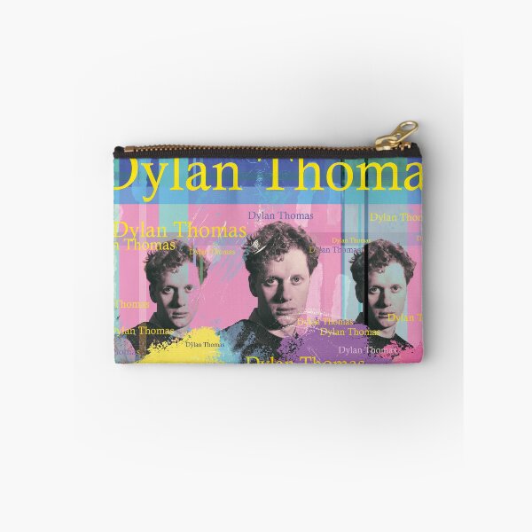 Item preview, Dylan Thomas Portrait Lyric Pop Art Grunge designed and sold by Mauswohn.