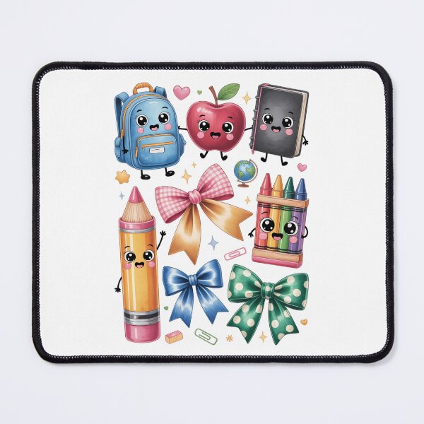 Item preview, Kawaii School Supplies with Faces designed and sold by jkrphoto.