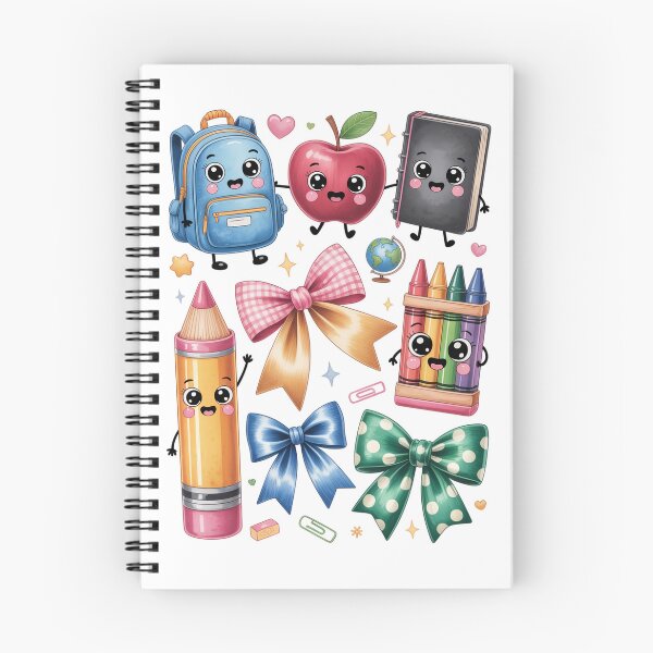 Item preview, Kawaii School Supplies with Faces designed and sold by jkrphoto.