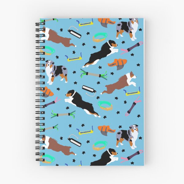 Item preview, Australian shepherd dock diving pattern | sporting dog gift designed and sold by tayburson.