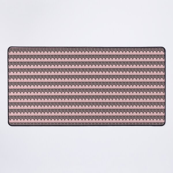 Item preview, Vintage Pink and Black Gothic Lace Pattern designed and sold by LouieVanille.
