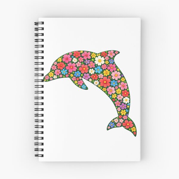 Item preview, Tropical Floral Dolphin designed and sold by OTSC.