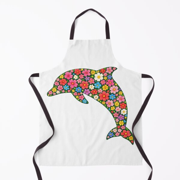 Item preview, Tropical Floral Dolphin designed and sold by OTSC.