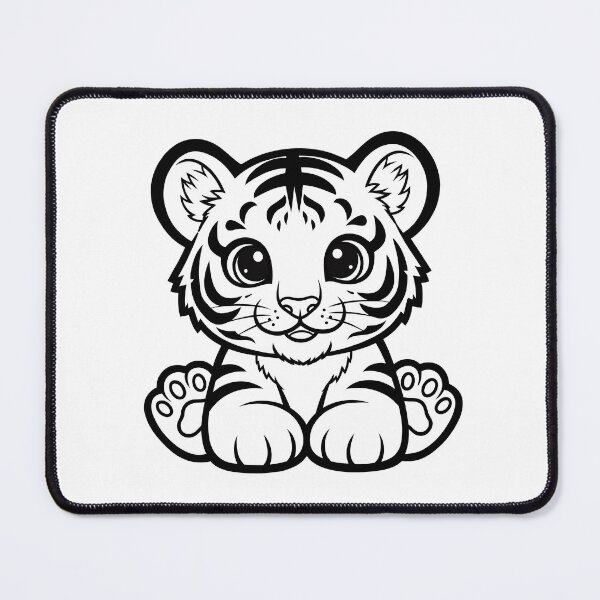 Item preview, Cute Baby Tiger Cub designed and sold by ArtPer-design.