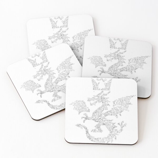 Item preview, Shake Delusion Sumerian Dragon White designed and sold by shakethe5dusts.