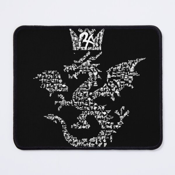 Item preview, Shake Delusion Sumerian Dragon White designed and sold by shakethe5dusts.