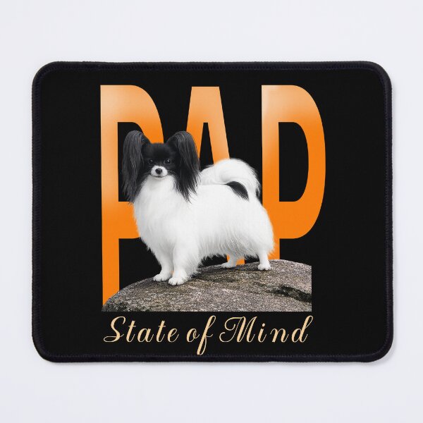 Item preview, PAP State of Mind | Elegant Papillon Dog Design designed and sold by PapillonArtStudio.
