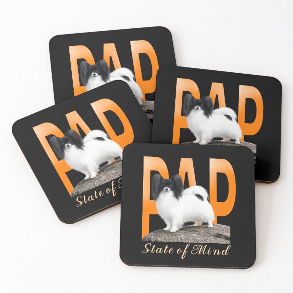 Item preview, PAP State of Mind | Elegant Papillon Dog Design designed and sold by PapillonArtStudio.