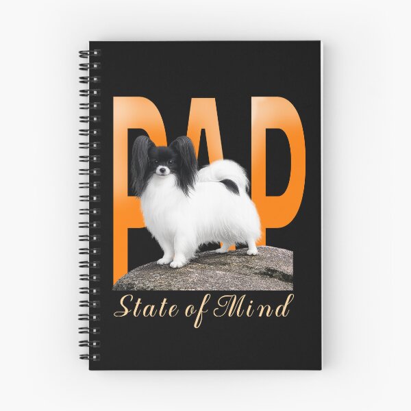Item preview, PAP State of Mind | Elegant Papillon Dog Design designed and sold by PapillonArtStudio.