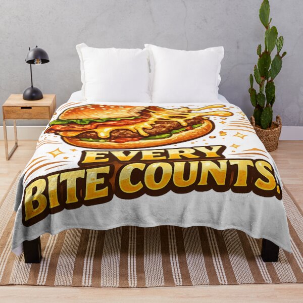 Item preview, Every Bite Counts: Gratitude Appreciation Burger Mindfulness designed and sold by irfanshikh.