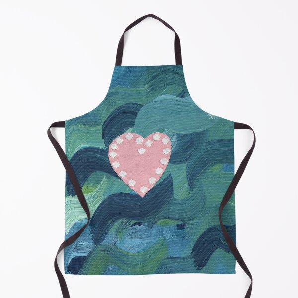 Item preview, Heart with Seashells and Ocean Waves designed and sold by Kristy Carpenter.