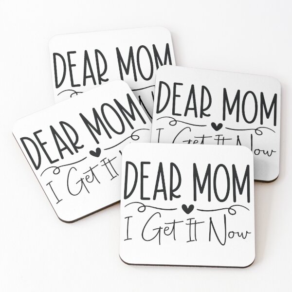 Item preview, Dear Mom I Get It Now - Mom Quotes Retro Vintage Aesthetic Cute Motherhood Mother Day Gift designed and sold by FuzionRaptor.