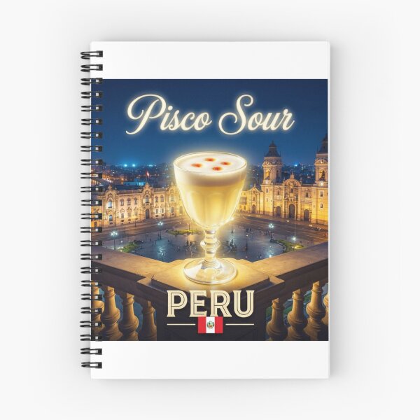 Item preview, Pisco Sour ~ The frothy, pale yellow cocktail from Peru designed and sold by globetrottergfx.