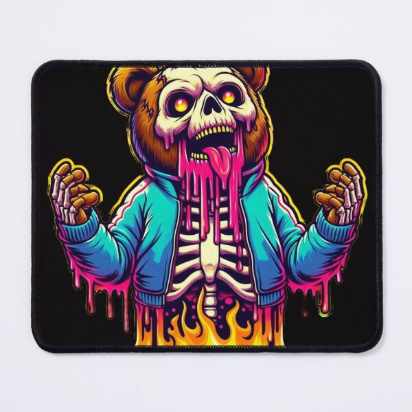 Item preview, Retro zombie bear designed and sold by Shirtabell.